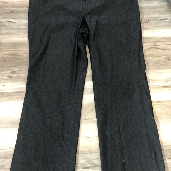 Lane Bryant wide leg Jean trouser style pants, size 18 - Picture 6 of 7